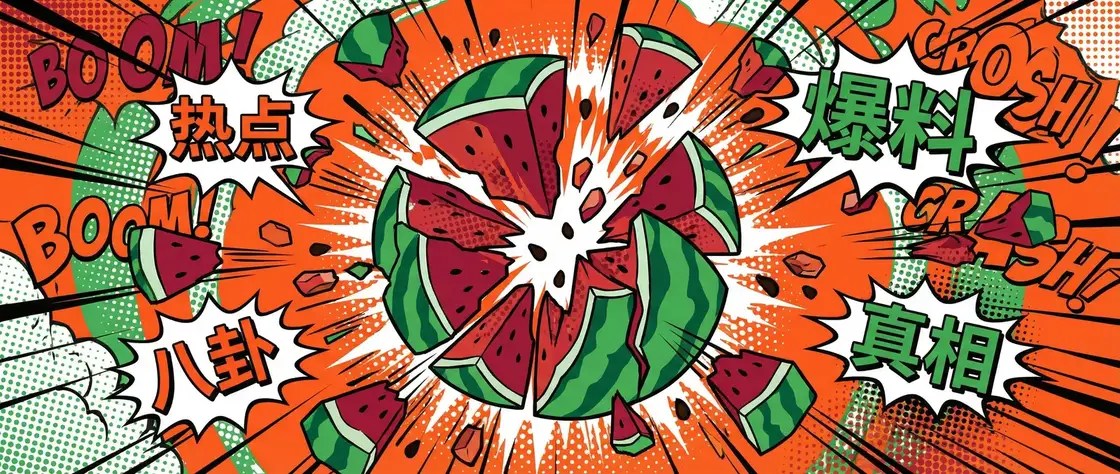 推特视频 今日头瓜爆炸漫画横幅